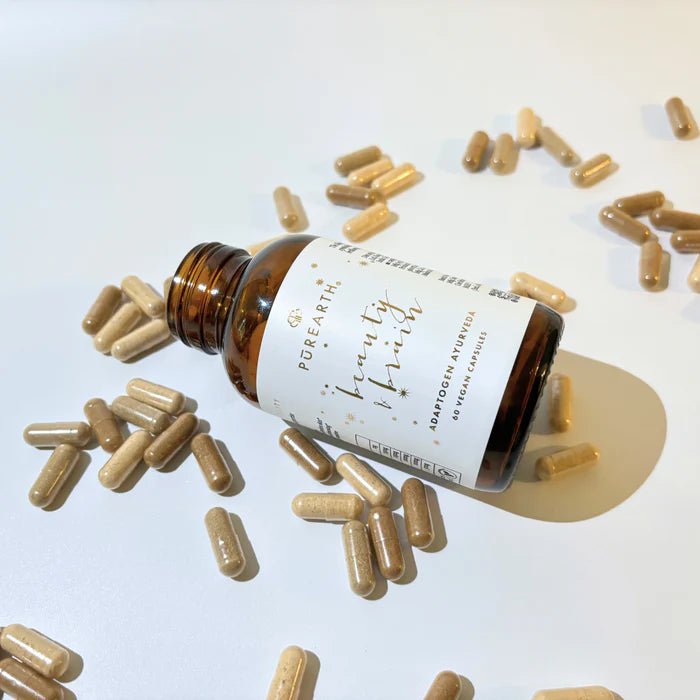 Beauty & Brain Ayurvedic Supplement - Inner Wellness - Purearth