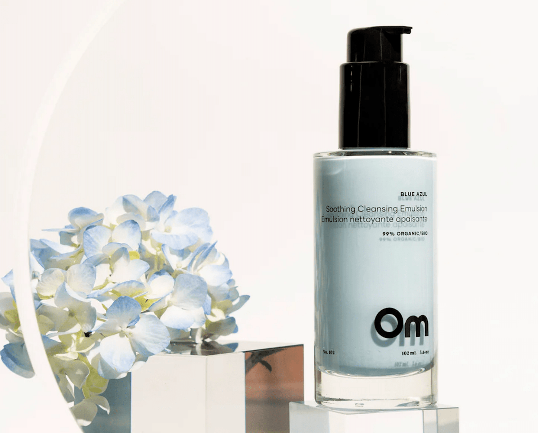 Blue Azul Soothing Cleansing Emulsion - Face - Om Organics