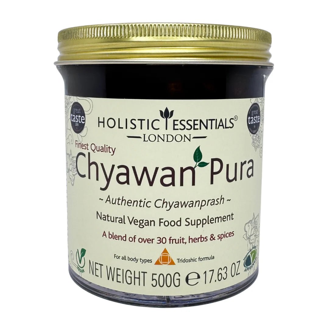 Chyawan Pura Chyawanprash - Authentic Ayurvedic Fruit & Herb Jam 500g - Inner Wellness - Holistic Essentials