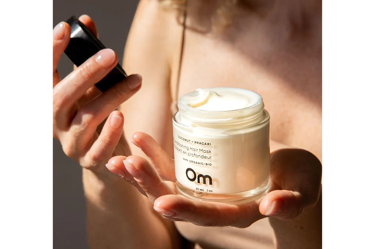 Coconut + Pracaxi Deep Conditioning Hair Masque - Face - Om Organics