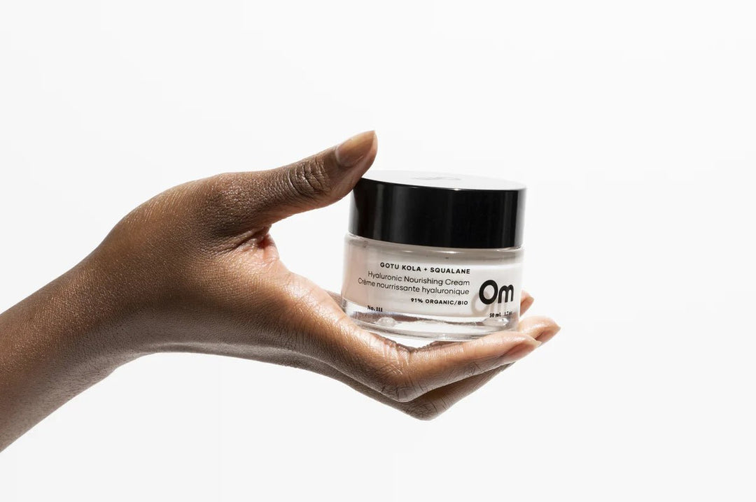Gotu Kola + Squalane Hyaluronic Nourishing Cream - Face - Om Organics