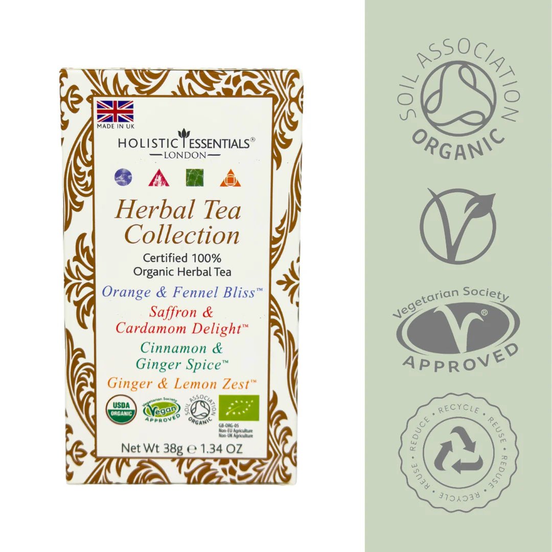 Herbal Tea Collection™ (Vata, Pitta. Kapha & Tridoshic Blend) - Inner Wellness - Holistic Essentials
