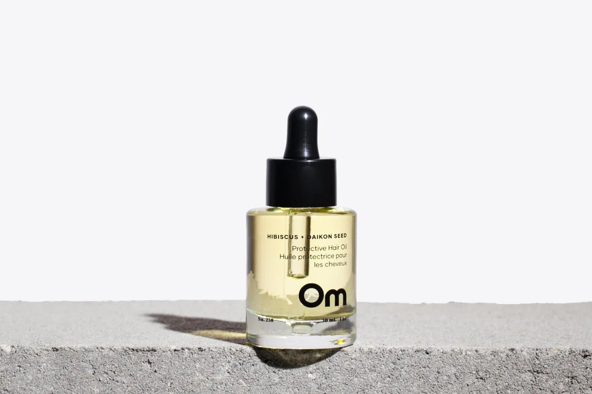 Hibiscus + Daikon Seed Protective Hair Oil - Hair - Om Organics