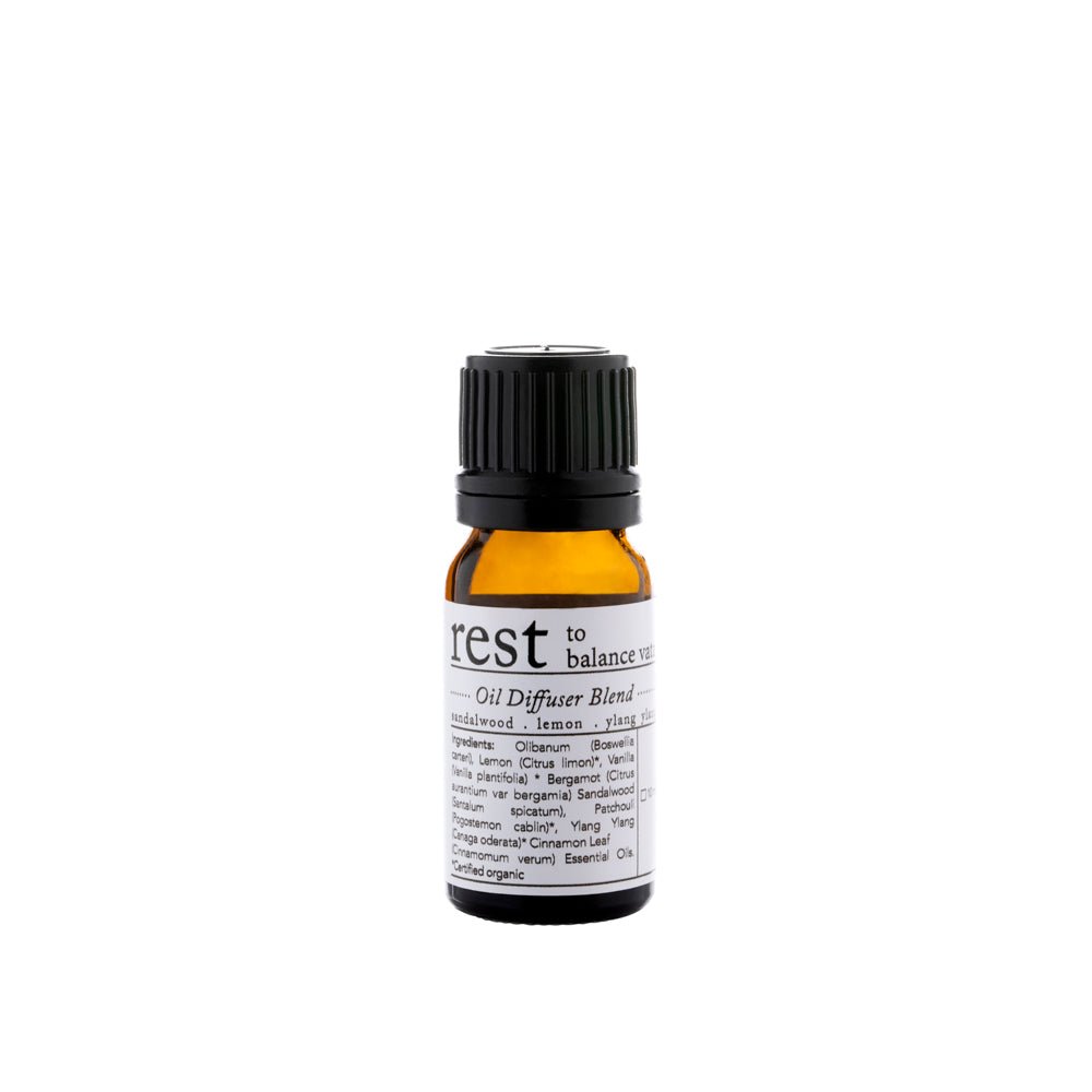Rest to Balance Vata – oil diffuser blend - Rasasara Skinfood