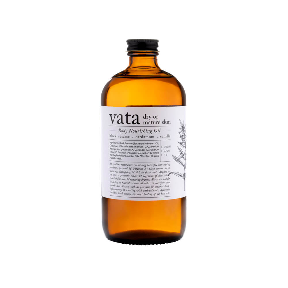Vata Body Nourishing Oil - Rasasara Skinfood