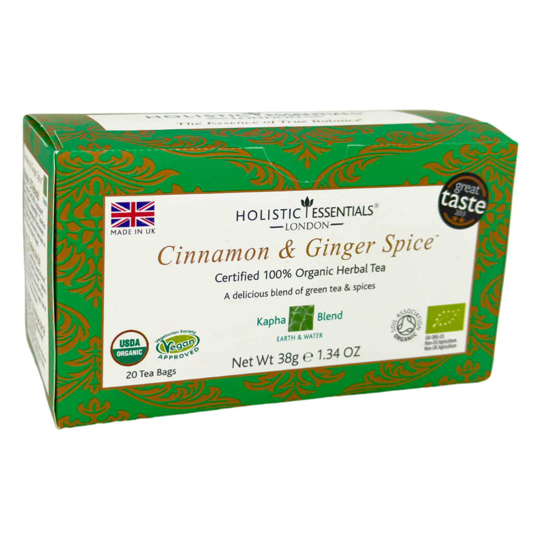 Cinnamon & Ginger™ - Organic Herbal Tea - Kapha Blend