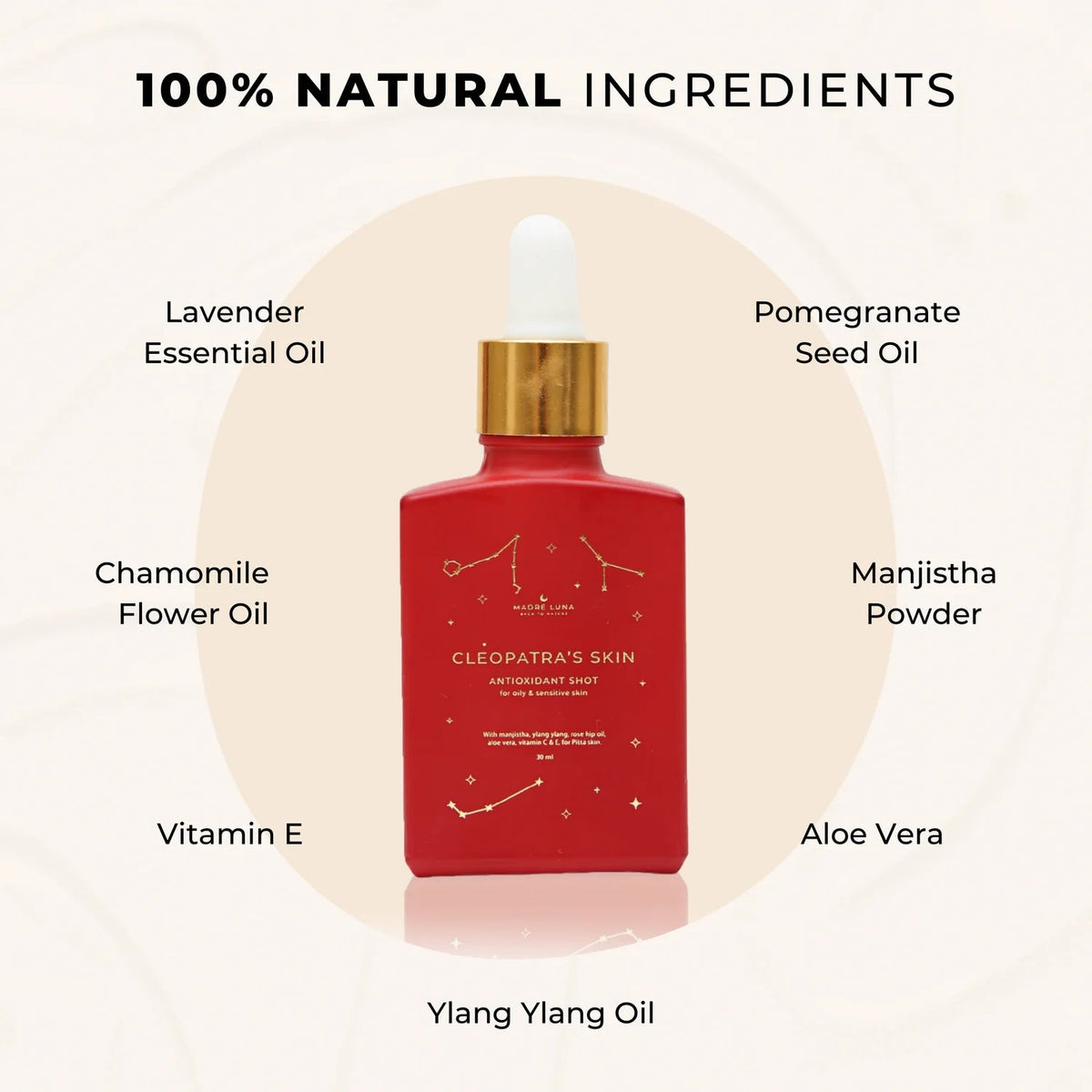 Cleopatra's Skin - Serum for Sensitive Skin - Madre Luna Skincare