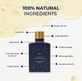 Shanti - Anti Aging Night Serum - Madre Luna Skincare